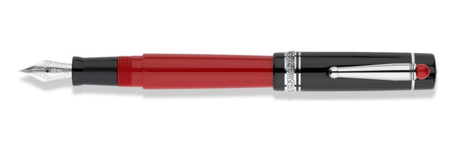 Delta - We - Red Palladium - Fountain Pen