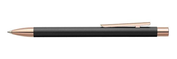 Faber Castell - Neo Slim - Ballpoint Pen - Black Rose Gold