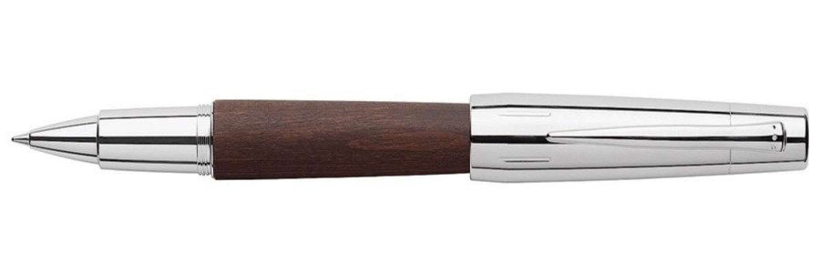 Faber Castell - E-Motion - Rollerball - Wood Moka