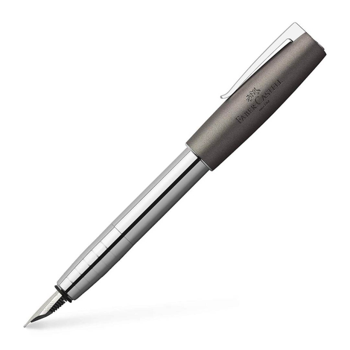 Faber Castell - Loom Metallic Anthracite gray - Fountain Pen