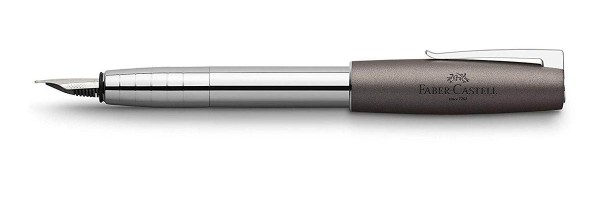 Faber Castell - Loom Metallic Grigio Antracite - Stilografica