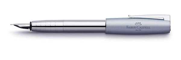 Faber Castell - Loom Metallic Grigio Azzurro - Stilografica