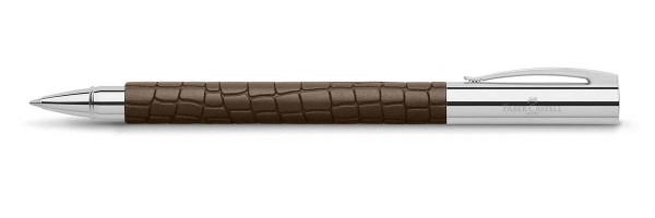 Faber Castell - Ambition - Brown Crocodile 3D - Rollerball Pen
