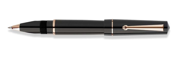 Delta - Dune - Black Rose Gold - Rollerball pen