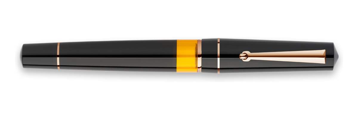 Delta - Dune - Black Rose Gold - Fountain pen