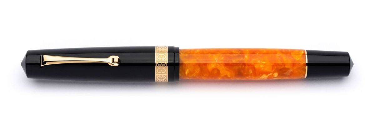 Leonardo Officina Italiana - DNA - Gold - Fountain pen - Golden Steel nib