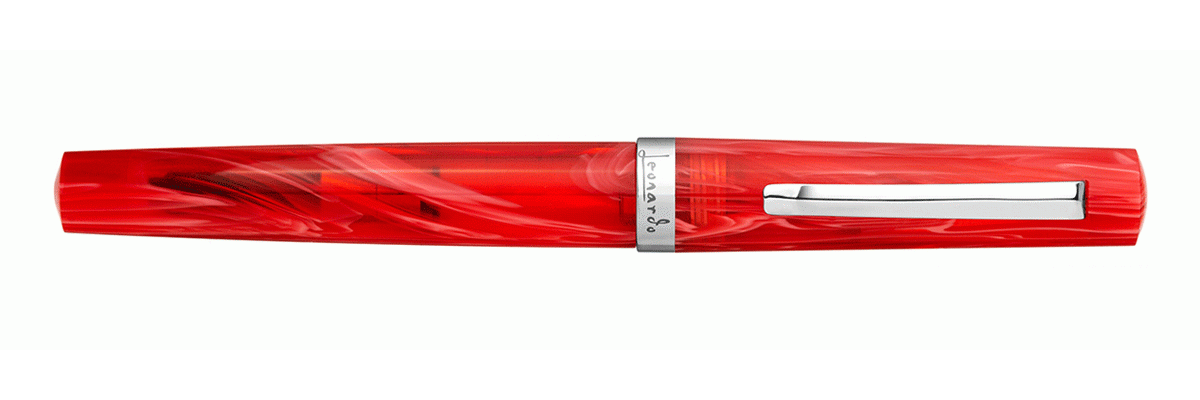 Leonardo Officina Italiana - Messenger - Red - Fountain pen
