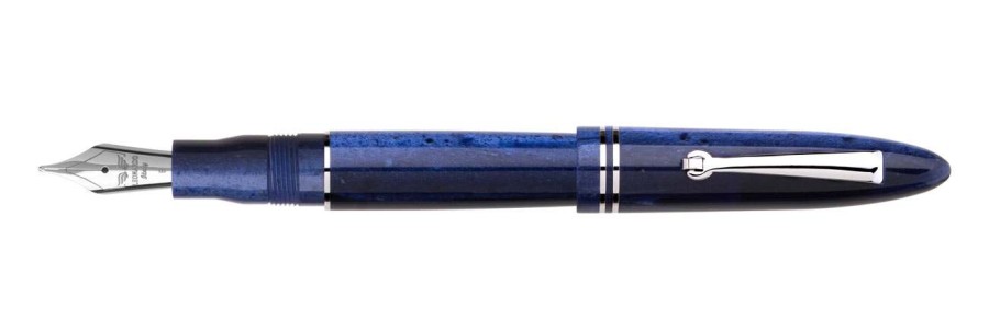 Leonardo Officina Italiana - Furore - Blue Galaxy CT - Fountain pen - Gold nib
