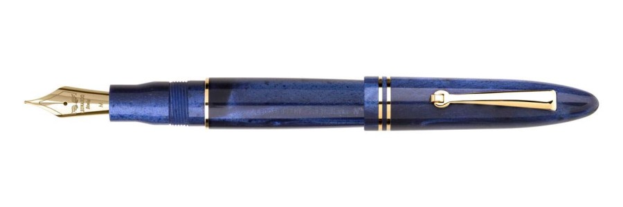 Leonardo Officina Italiana - Furore - Blue Galaxy GT - Fountain pen - Gold nib