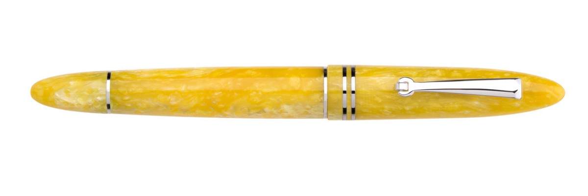 Leonardo Officina Italiana - Furore - Yellow Sun CT - Fountain pen - Steel nib