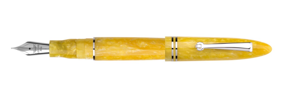 Leonardo Officina Italiana - Furore - Yellow Sun CT - Fountain pen - Steel nib