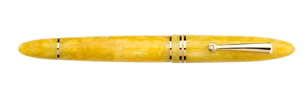 Leonardo Officina Italiana - Furore - Yellow Sun GT - Fountain pen - Gold nib