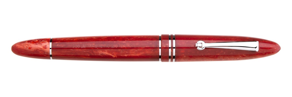 Leonardo Officina Italiana - Furore - Red Passion CT - Fountain pen - Gold nib