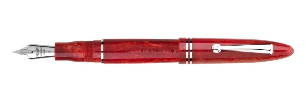 Leonardo Officina Italiana - Furore - Red Passion CT - Fountain pen - Steel nib