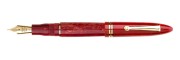 Leonardo Officina Italiana - Furore - Red Passion GT - Fountain pen - Gold nib