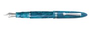 Leonardo Officina Italiana - Furore - Blue emerald CT - Fountain pen - Steel nib