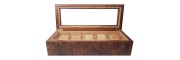 Watch Case - Radica wood - 5 seats