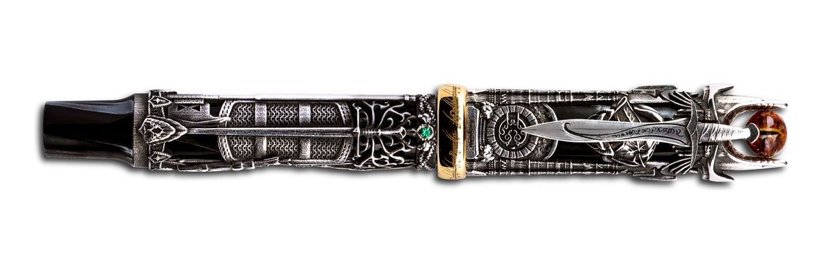 Montegrappa - The Lord of The Rings L.E.  - Rollerball Pen Silver