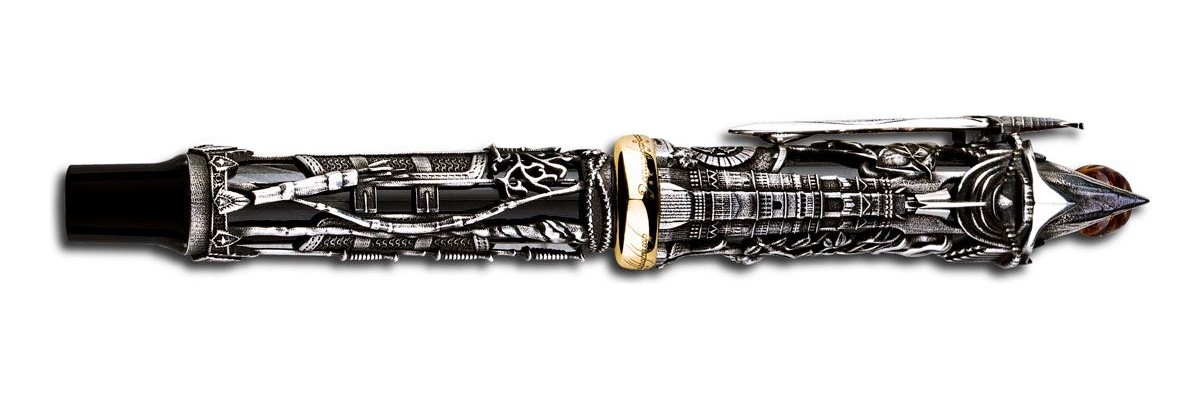 Montegrappa - The Lord of The Rings L.E.  - Rollerball Pen Silver