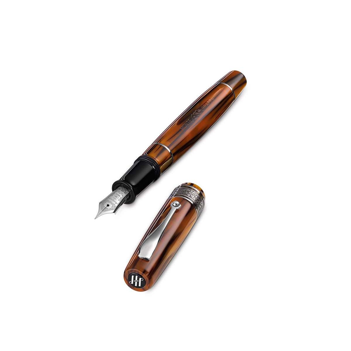 Montegrappa - Ammiraglio 1939 - Turtle Brown - Fountain Pen