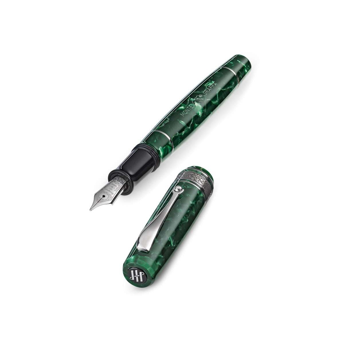 Montegrappa - Ammiraglio 1939 - Malachite Green - Fountain Pen