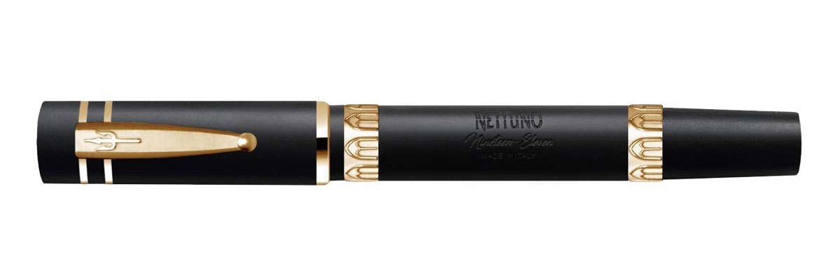 Black Sand Gold - Rollerball Pen - Nettuno Nineteen Eleven