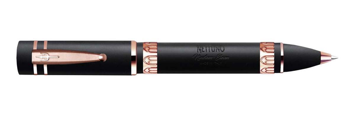 Black Sand Rose Gold - Penna a Sfera - Nettuno Nineteen Eleven