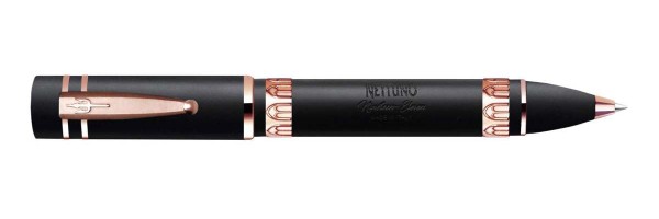 Black Sand Rose Gold - Ballpoint Pen - Nettuno Nineteen Eleven