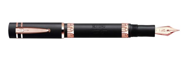 Black Sand Rose Gold - Penna Stilografica - Nettuno Nineteen Eleven