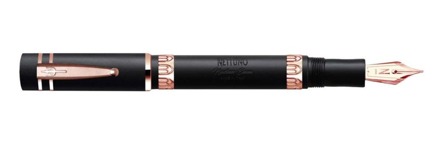 Black Sand Rose Gold - Penna Stilografica - Nettuno Nineteen Eleven