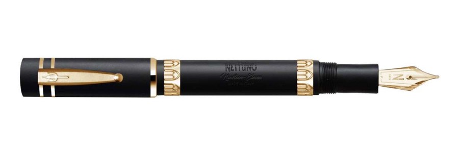 Black Sand Gold - Fountain Pen - Nettuno Nineteen Eleven