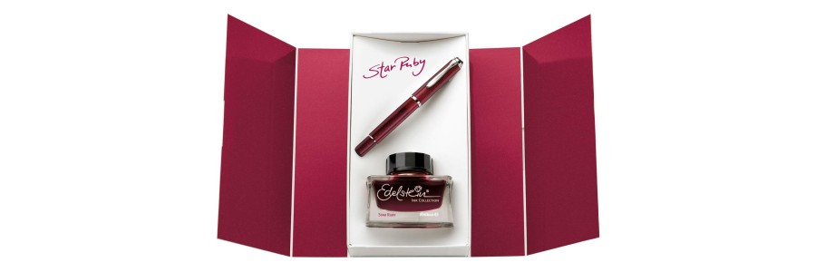 Pelikan - Classic M205 Star Ruby - Stilografica with Ink of the year Star Ruby