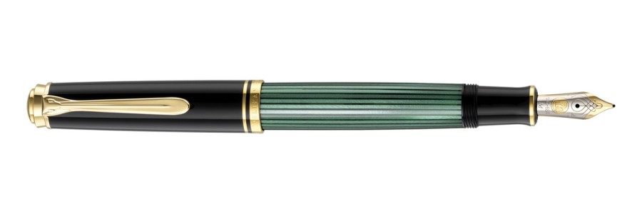 Pelikan - Souverän 600 - Green Black - Fountain Pen