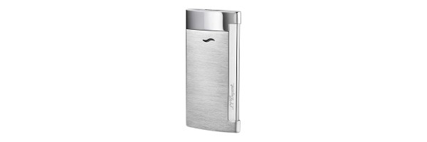 Dupont - 027701 - Slim 7 Lighter - Brushed Chrome Grey