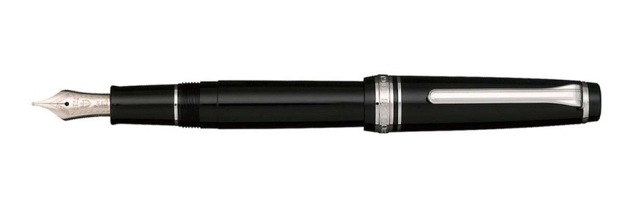 Sailor - Pro Gear Slim ( Sapporo ) - Black HT - Fountain Pen 