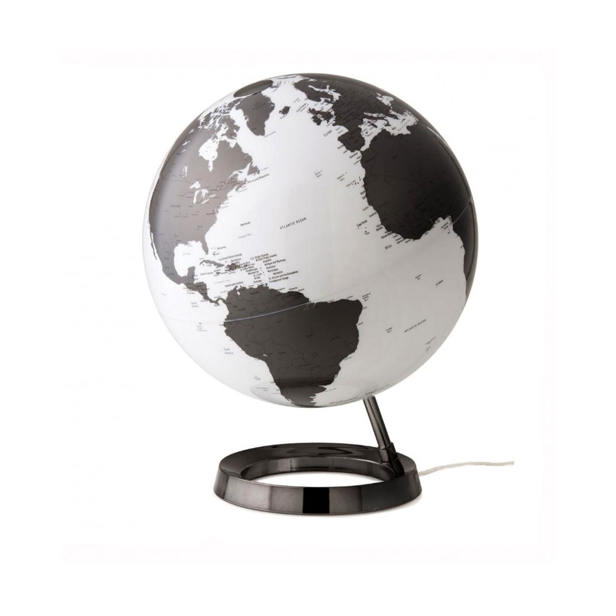 Atmosphere - Illuminated Globe - Charcoal