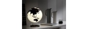 Atmosphere - Illuminated Globe - Charcoal