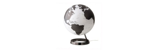 Atmosphere - Illuminated Globe - Charcoal