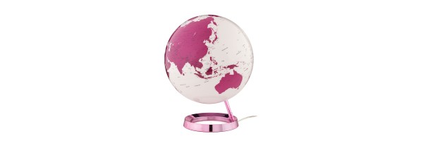 Atmosphere - Illuminated Globe - Hot Pink