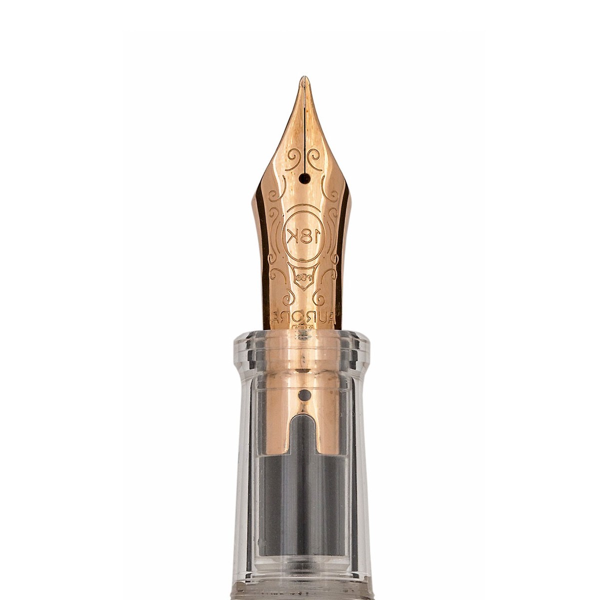 Aurora - 8"88" Rose Gold Demostrator - Fountain Pen