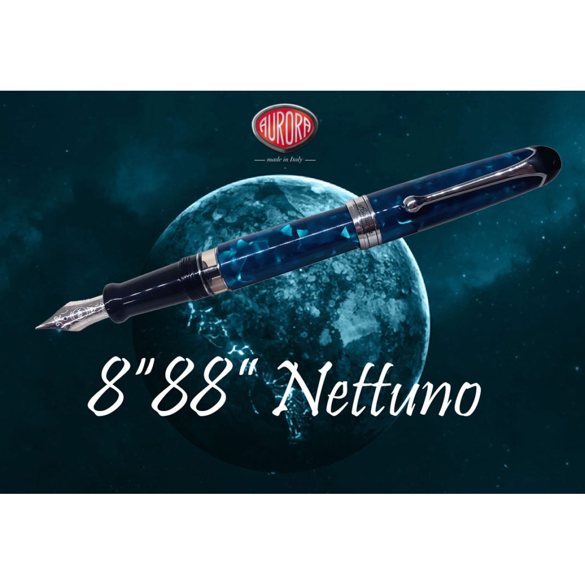 Aurora - 8"88" Neptune - Fountain Pen