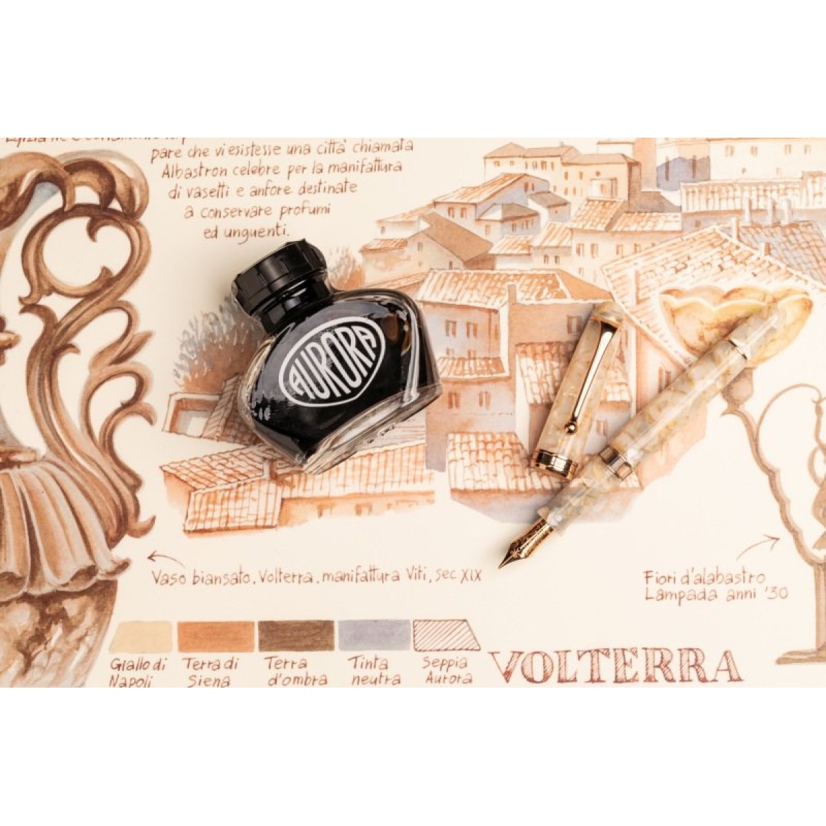 Aurora - 8"88" Volterra - Fountain Pen