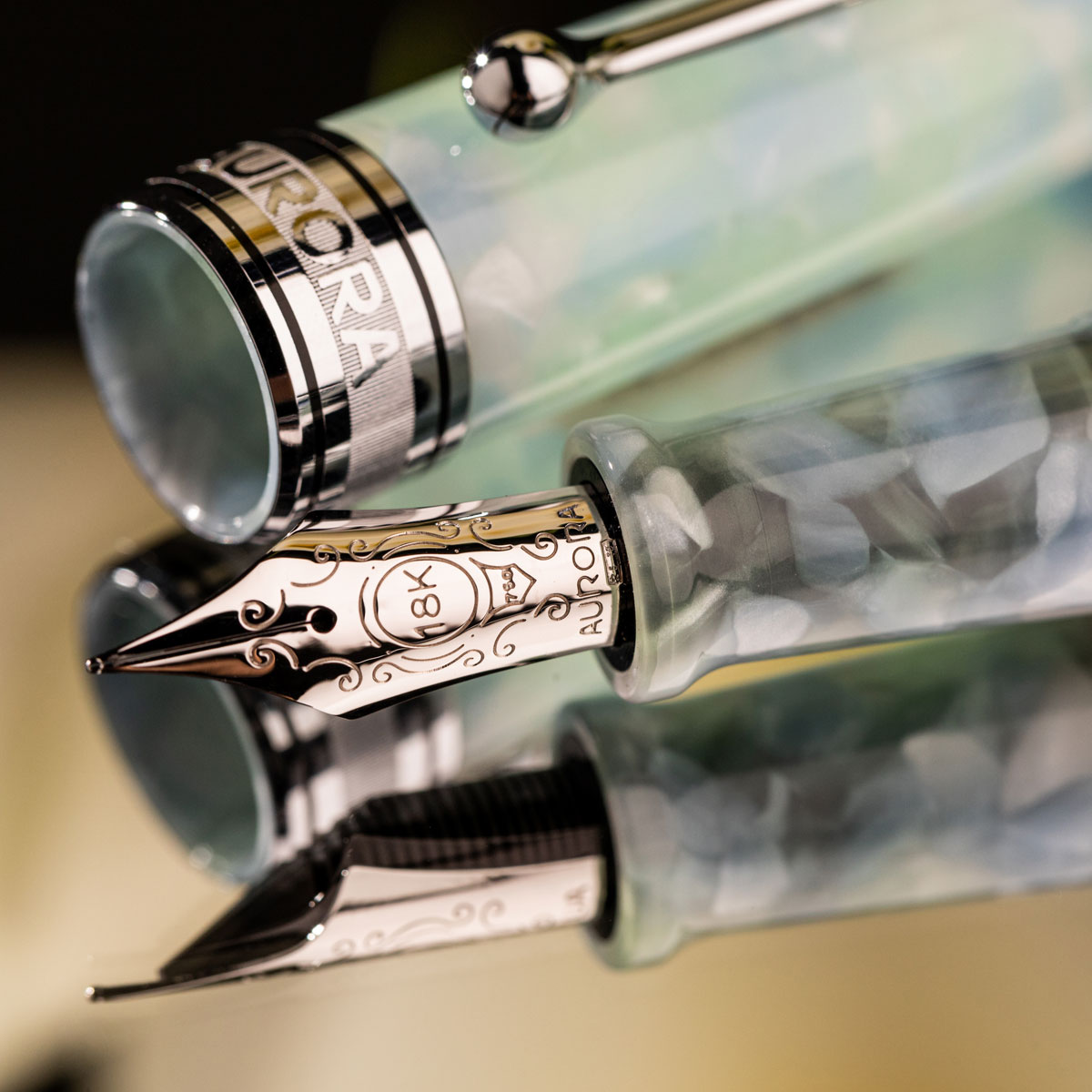 Aurora - Caleidoscopio - Green Light - Fountain Pen - Limited edition