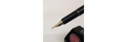 Aurora - Hastil - Fountain Pen Matt Black - Gold Nib