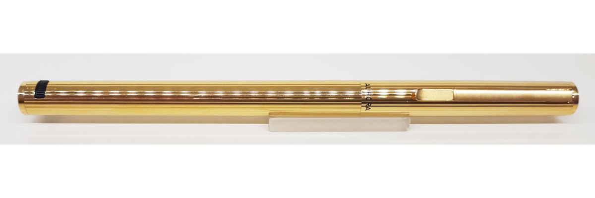 Aurora - Hastil - Fountain Pen Gold Plated - Gold Nib