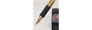 Aurora - Hastil - Fountain Pen Gold Plated - Gold Nib