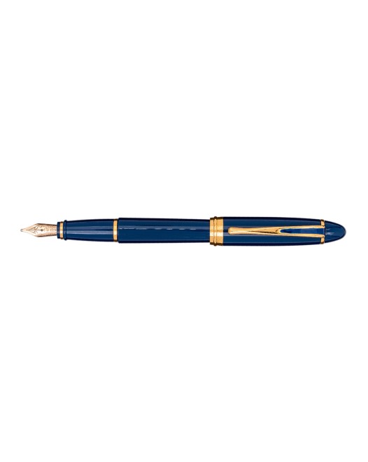 Aurora - Ipsilon Deluxe Blue Gold - Fountain Pen