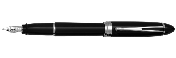 Aurora - Ipsilon Deluxe Black Chrome - Fountain Pen