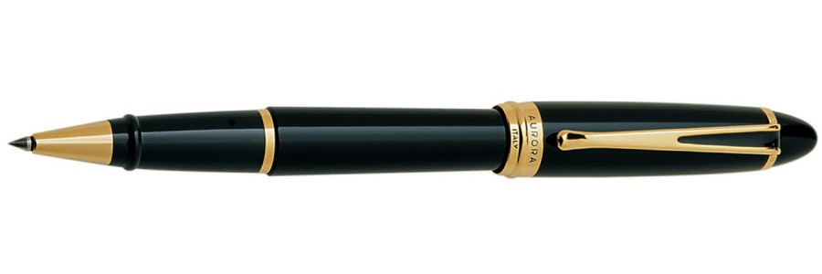 Aurora - Ipsilon Deluxe Black Gold - Rollerball