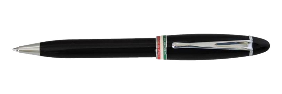 Aurora - Ipsilon Italia - Black Glossy Resin - Ballpoint